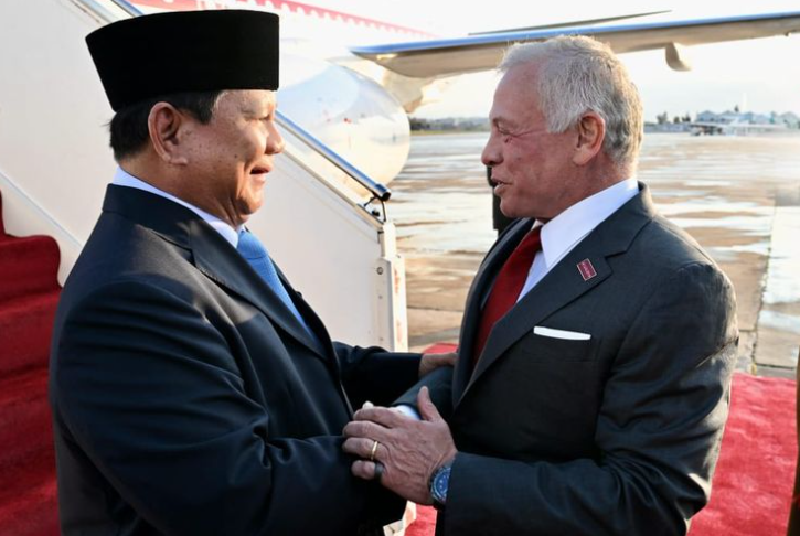 Persahabatan Lama Prabowo dan Raja Yordania Abdullah